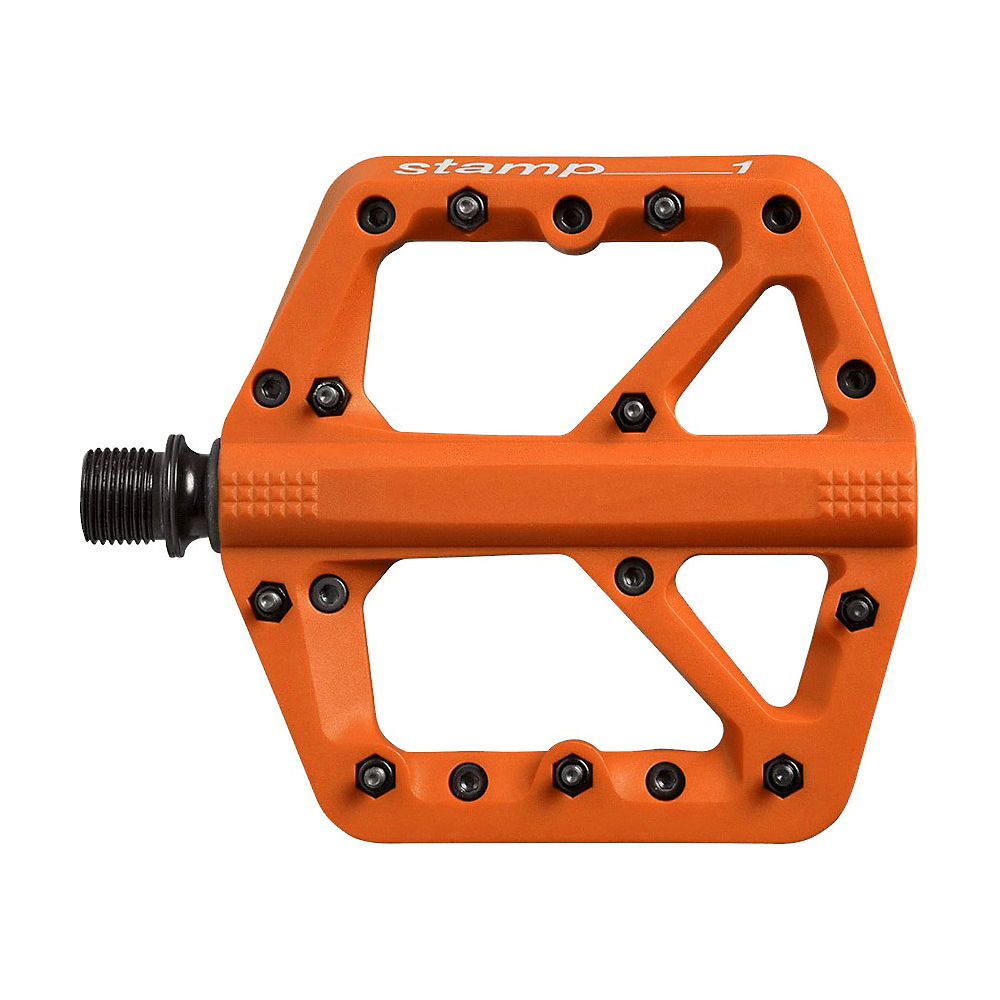 Pédales Crank Brothers Stamp 1 - Orange - Large, Orange