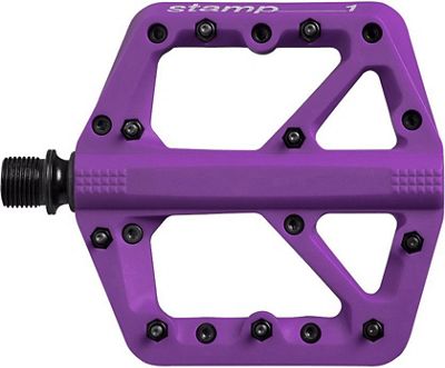 crankbrothers Stamp 1 Pedals - Purple - Large}, Purple