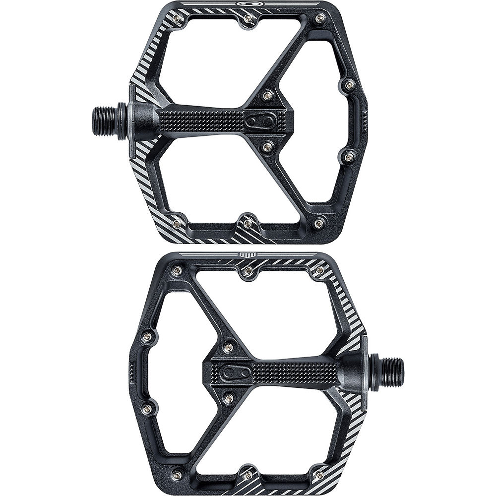 Pédales Crank Brothers Stamp 7 (édition Danny Mac) - Noir argent - Large, Noir argent