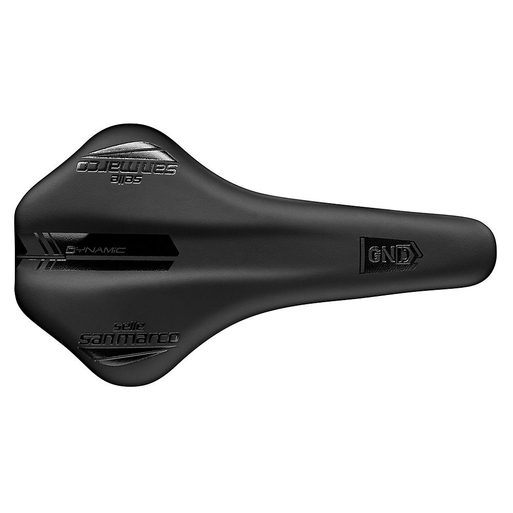 Selle San Marco GND Dynamic MTB Saddle - Noir/Noir - Wide - 145mm Wide, Noir/Noir