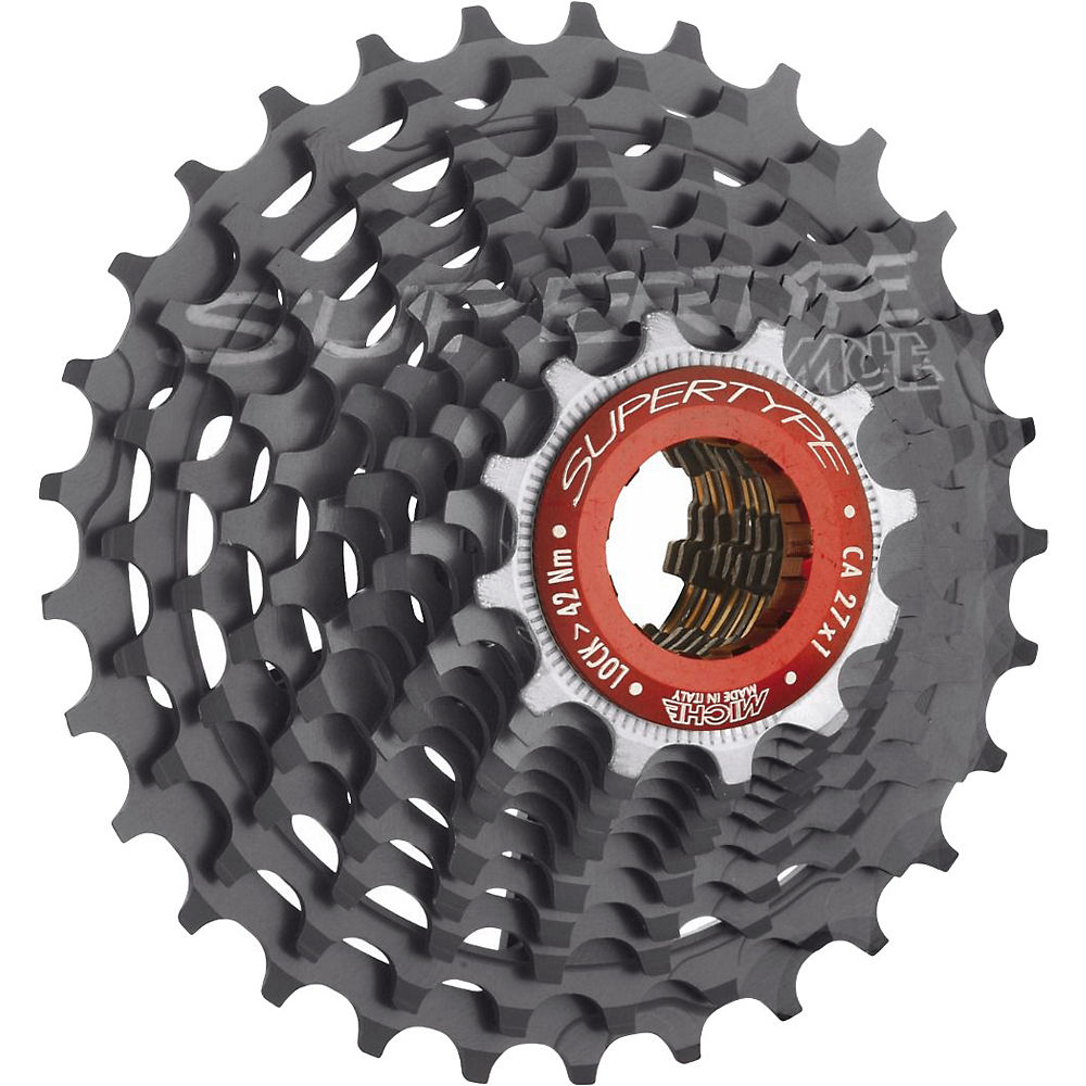 Miche Supertype 11x Cassette Campag - Noir - 12-30t, Noir