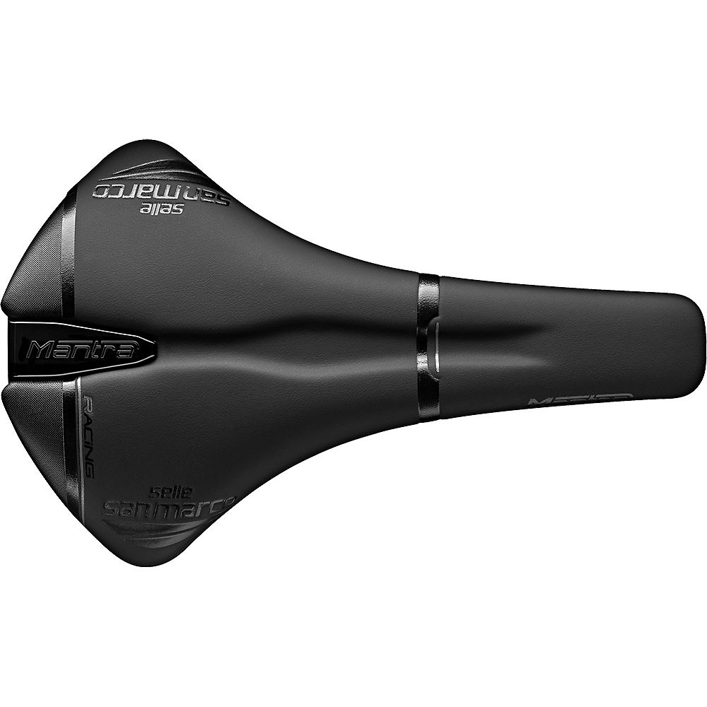 Selle San Marco Mantra Full-Fit Racing Saddle - Noir/Noir - Wide - 146mm Wide, Noir/Noir