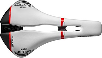 Selle San Marco Mantra Open-Fit Racing Saddle - Blanc-Noir - Small