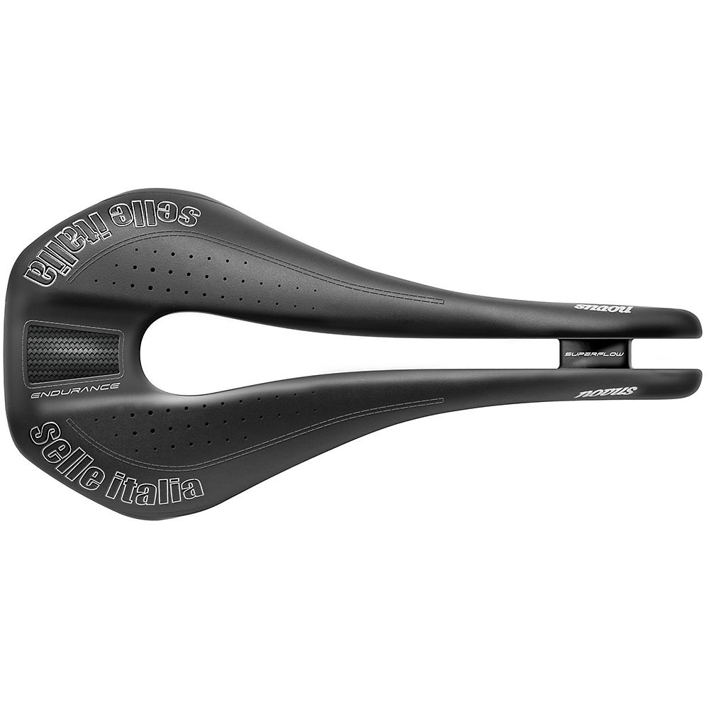 Selle Italia Novus Super Flow Endurance Saddle - Noir - L3 - 149mm Wide, Noir