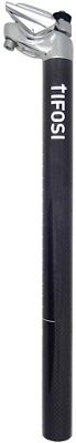 Tifosi Carbon Fibre Seatpost - Black - 31.6mm, Black