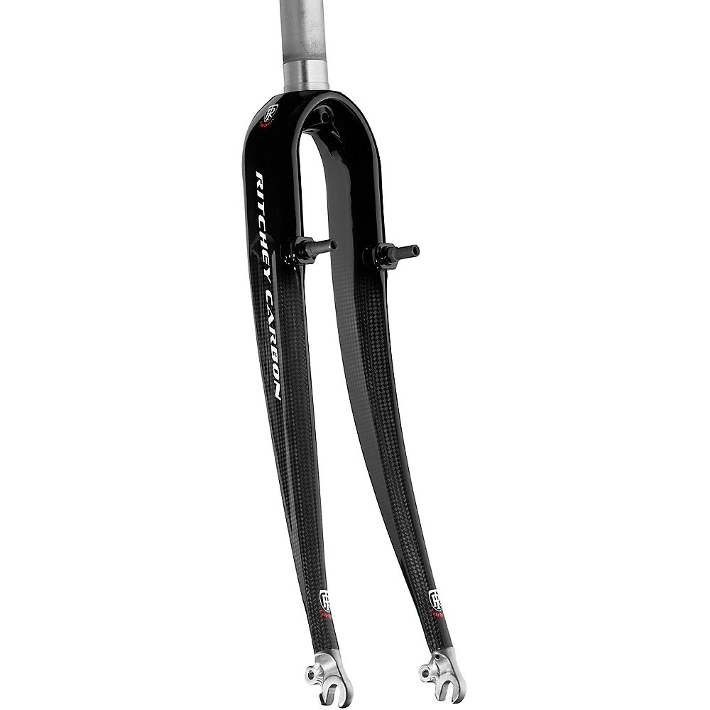 Ritchey Comp Carbon-Alloy Cross Forks - Glossy Black carbon