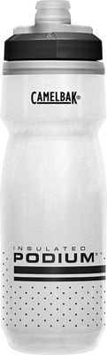 Camelbak Podium Chill 620ml Water Bottle  - White-Black, White-Black