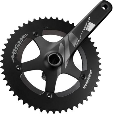 Miche Pistard 2.0 Track Chainset - Black - 49t}, Black