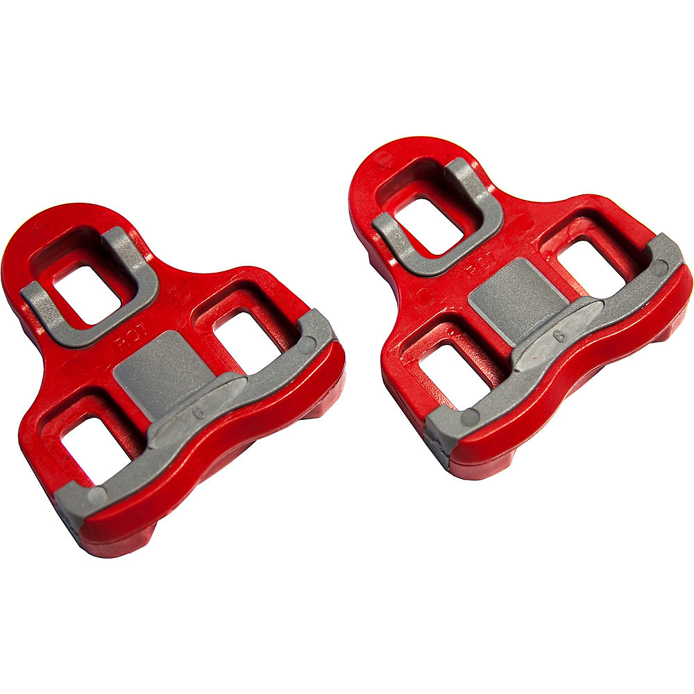 Quarq PowerTap Replacement Pedal Cleats - Rouge - 6 Degrees Float, Rouge