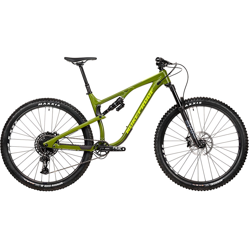 Nukeproof Reactor 290 Expert Alloy Bike (NX Eagle) 2020 - Vert militaire
