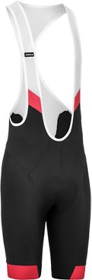 Cuissard court à bretelles dhb Aeron - Noir/Rouge - XL