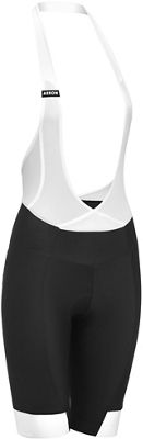 Cuissard court à bretelle Femme dhb Aeron (dos nu) - Noir - blanc - UK 16
