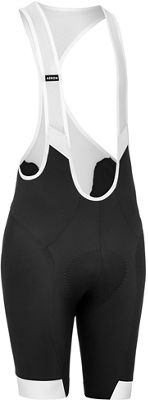 Cuissard court à bretelles Femme dhb Aeron (PE19) - Noir - blanc - UK 14