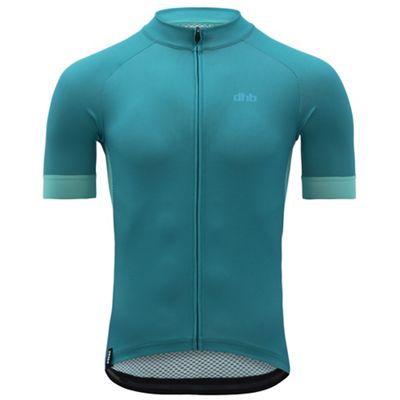 dhb Aeron Short Sleeve Jersey - Turquoise - L}, Turquoise