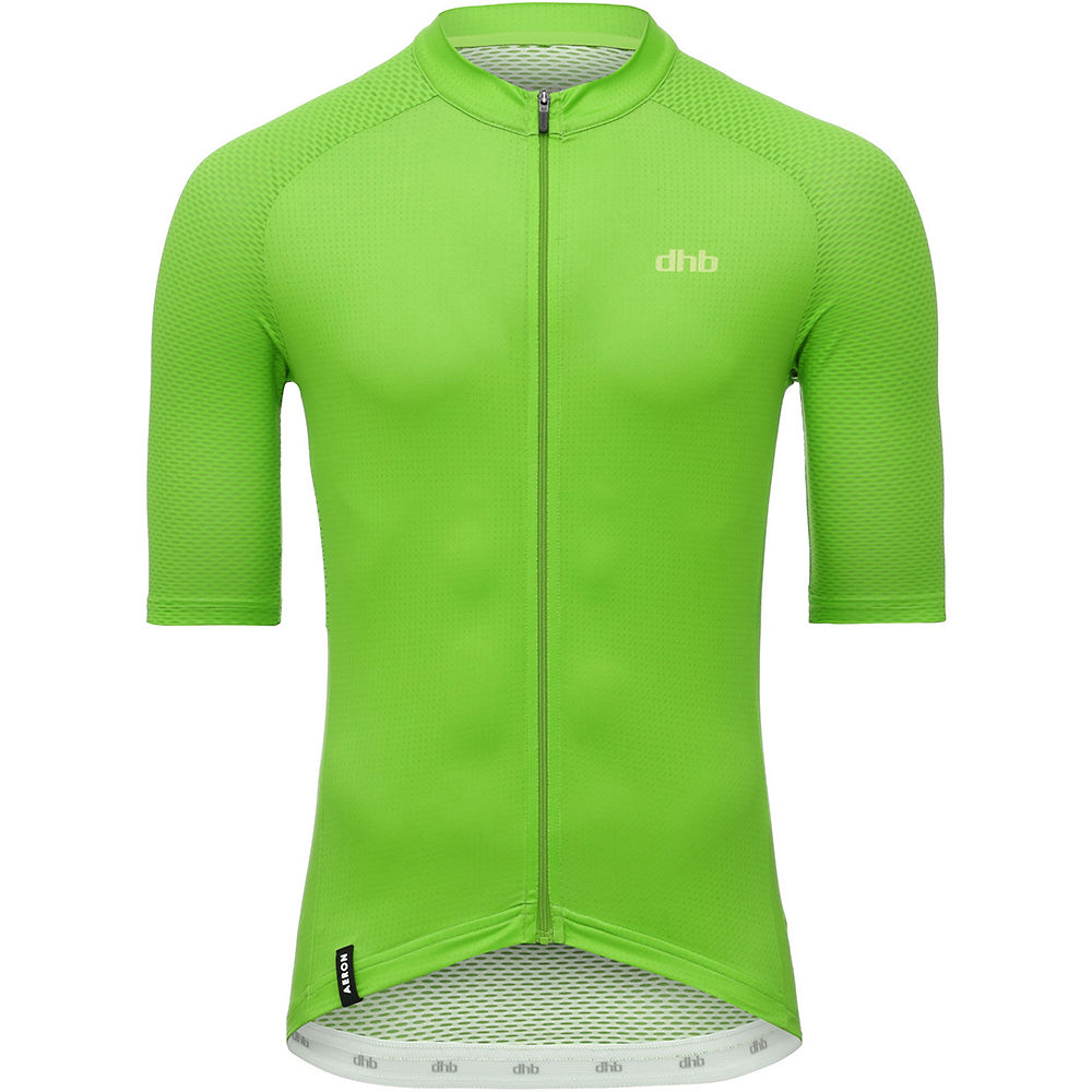 Maillot dhb Aeron Hot Summer (manches courtes) - Fluro Green