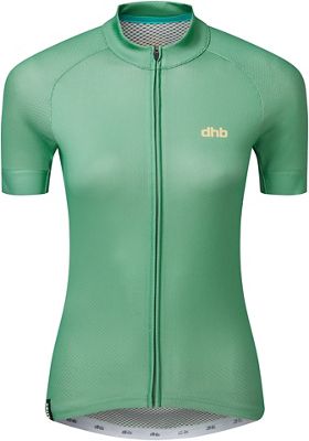 dhb Aeron Women's Short Sleeve Jersey - Light Green - UK 16}, Light Green