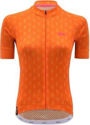 dhb Aeron Women's Short Sleeve Jersey - Orange - UK 14, Orange