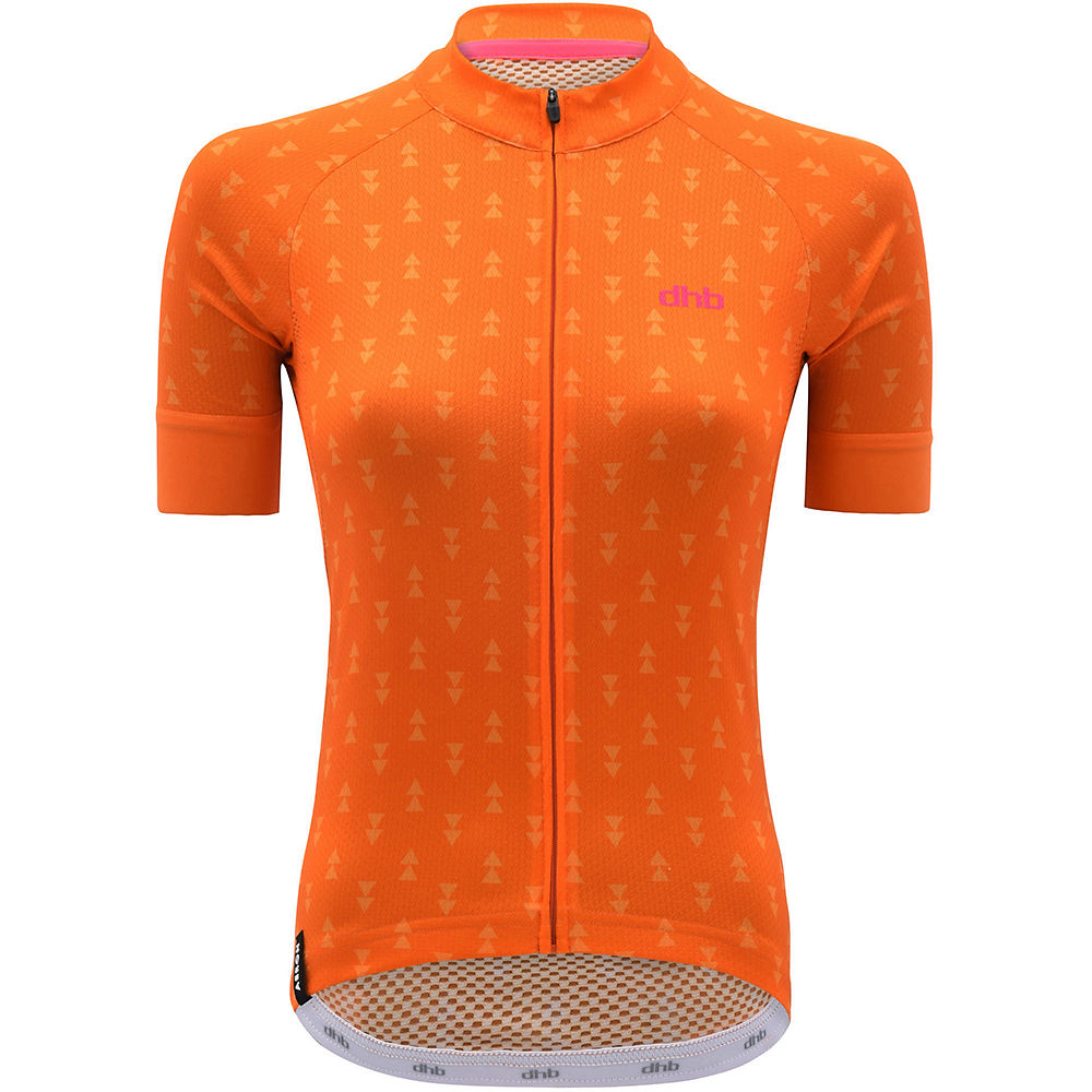 Maillot Femme dhb Aeron (manches courtes) - Orange - UK 8, Orange