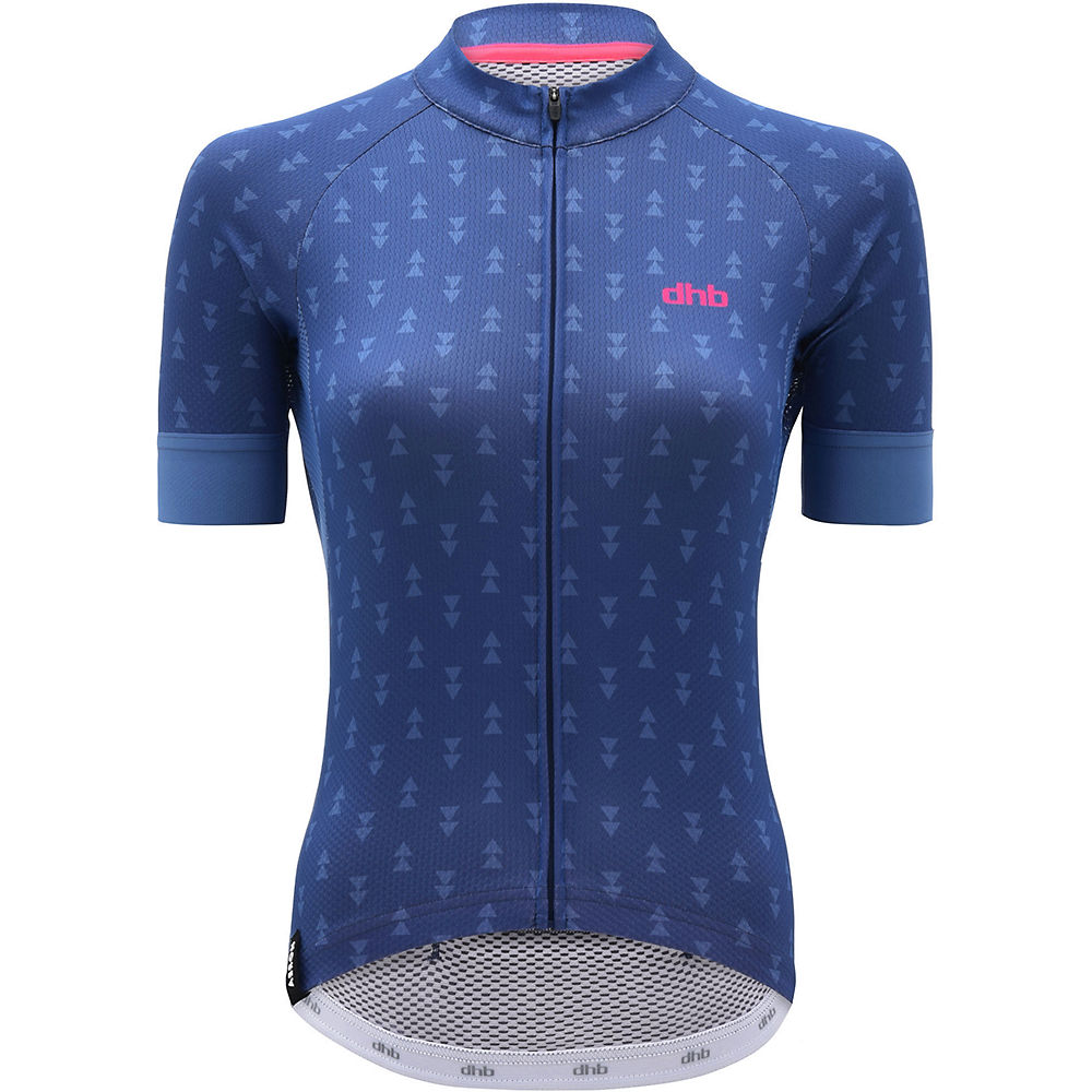 Maillot Femme dhb Aeron (manches courtes) - Stonewash Blue - UK 14, Stonewash Blue