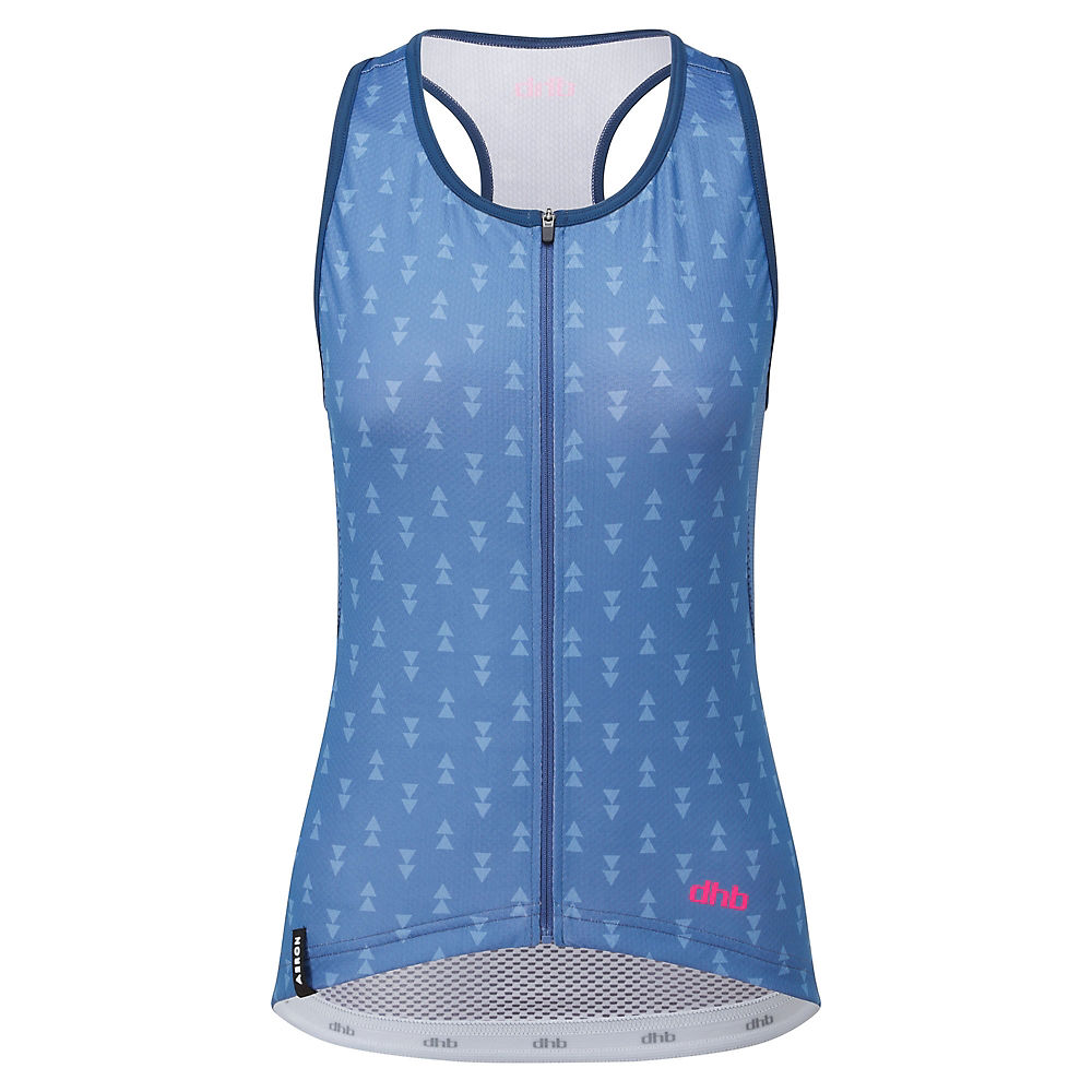 Maillot Femme dhb Aeron (sans manches) - Bleu - UK 10, Bleu