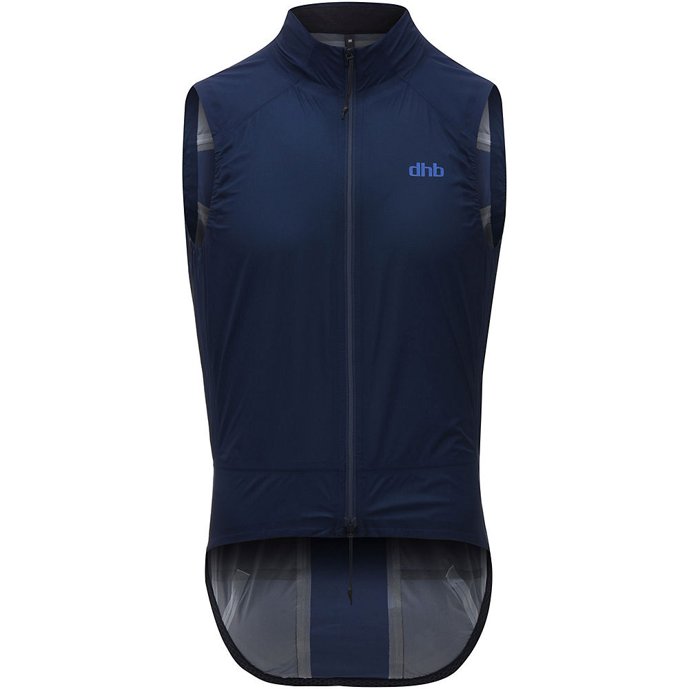 Gilet dhb Aeron Lab Superlight (imperméable) - Marine