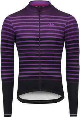 Maglia dhb Classic - GRADEDSTRIPE (manica lunga) - Viola, Viola
