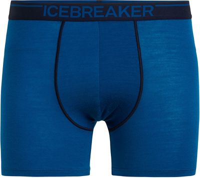 Icebreaker Anatomica Zone Merino Boxers - Isle-Midnight Navy - XXL