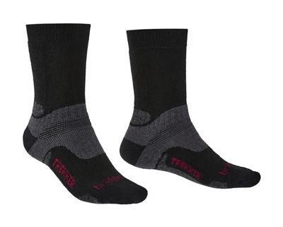 Bridgedale WOOLFUSION Trekker (Black) SS18 - M}, Black