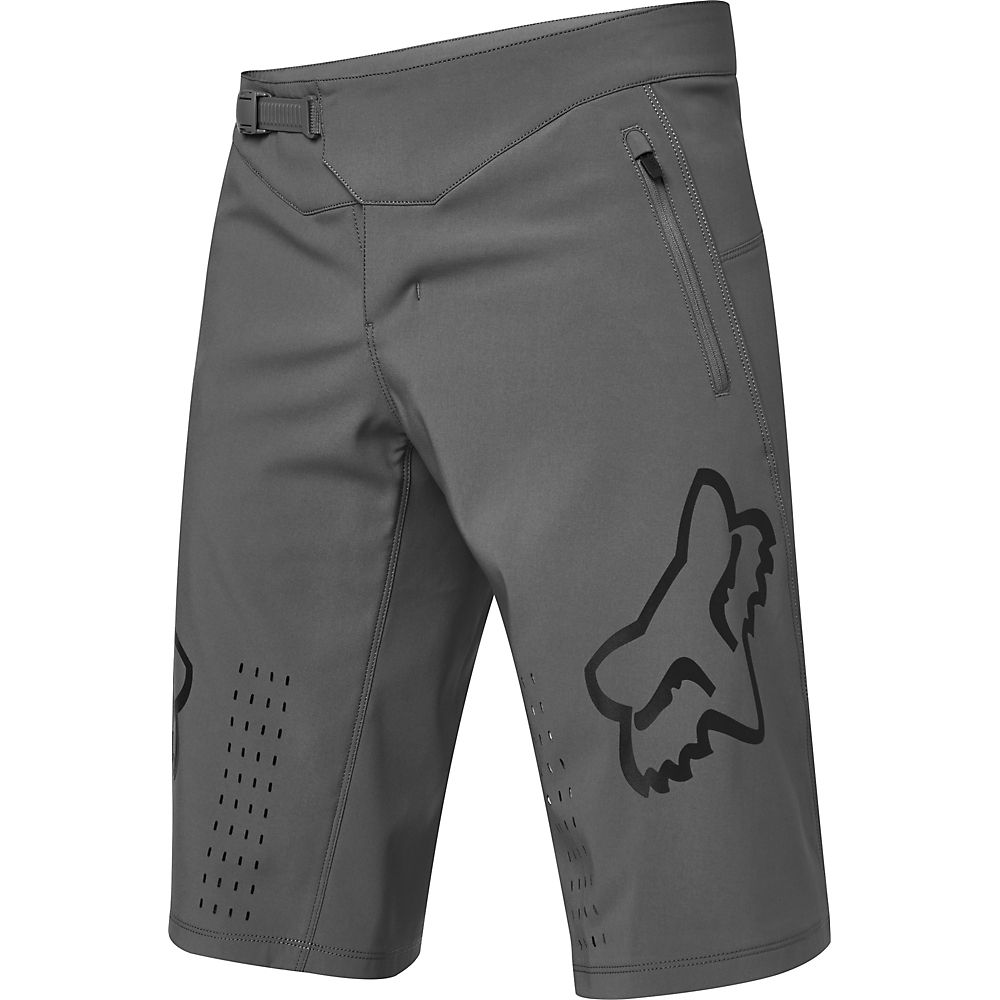 Short Fox Racing Defend - Pewter - M