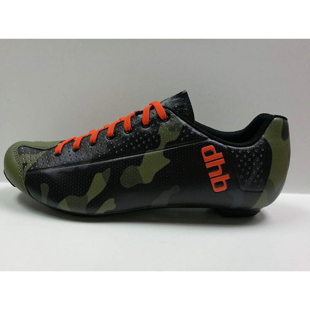 Chaussures de route dhb Dorica (carbone) - Camo - EU 47