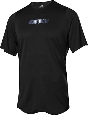 Maillot Fox Racing Flexair Delta (manches courtes) - Noir/Noir