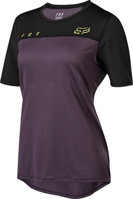 Fox Racing Women's Flexair SS Jersey - Violet foncé - XL