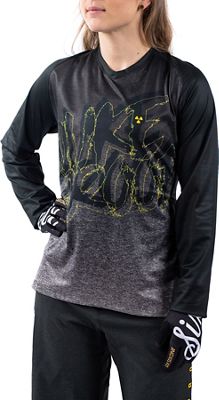 Maillot à manches longues Nukeproof Blackline Femme - NP - Noir/Jaune - XL, Noir/Jaune