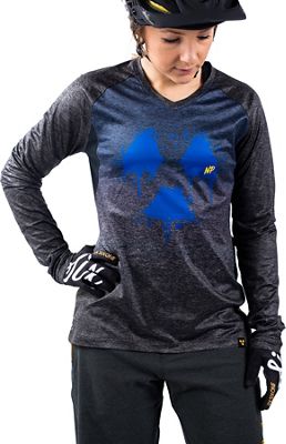 Maillot à manches longues Nukeproof Blackline Femme - NP - Bleu/Gris - XS, Bleu/Gris