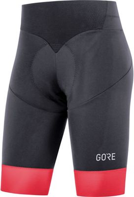 Gore Wear C5 Women's Short Tights+ - Black-Hibiscus Pink - XS