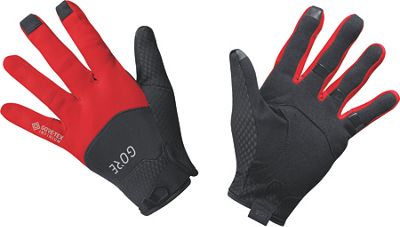 Gants Gore Wear C5 Gore Windstopper - Noir/Rouge - XXL, Noir/Rouge
