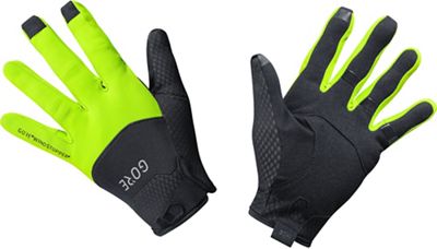 Gants Gore Wear C5 Gore Windstopper - Noir/Neon Yellow - XXXL, Noir/Neon Yellow