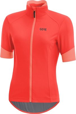 Gore Wear C5 Women's GWS Short Sleeve Jersey - Lumi Orange