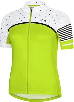 Gore Wear C7 Women's CC Jersey - citrus green-white, citrus green-white