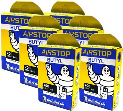 Michelin Air Stop Road 18-25c Inner Tube 6 Pack Review