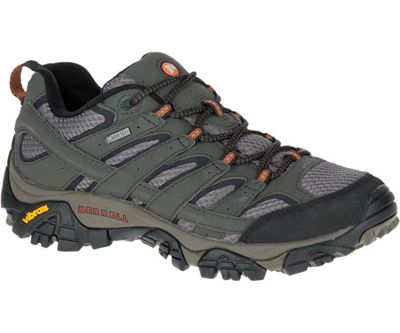 Merrell Women's MOAB 2 GTX Shoes AW18 - Beluga-Olive - UK 8}, Beluga-Olive