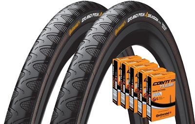 Continental Grand Prix 4 Season 23c Tyres + 5 Tubes Reviews