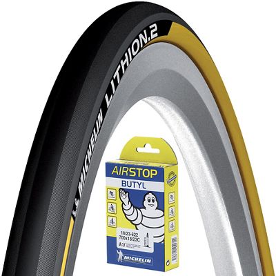 Michelin Lithion 2 Yellow 23c Tyre + Tube Review