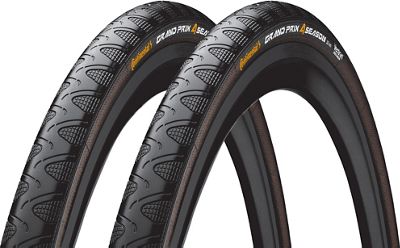 Pneu Continental Grand Prix 4 Season (28 c, lot de 2) - Noir - 700c