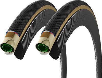Vittoria Corsa G+ Graphene Tyres 25c - Pair - Marron - Marron - 700c