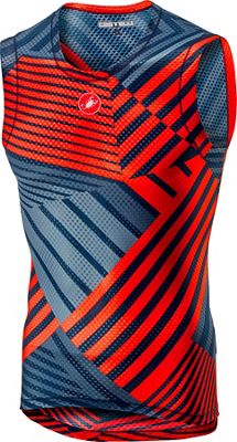 Maillot de corps Castelli Pro (maille, sans manches) - Orange