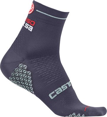 Chaussettes Femme Castelli Rosa Corsa 2 - Dark Steel Blue/Aruba Blue - L/XL/XXL