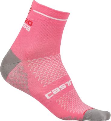 Chaussettes Femme Castelli Rosa Corsa 2 - Rose Giro - L/XL/XXL