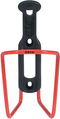 Zefal Aluminium Plastic Bottle Cage - Red, Red