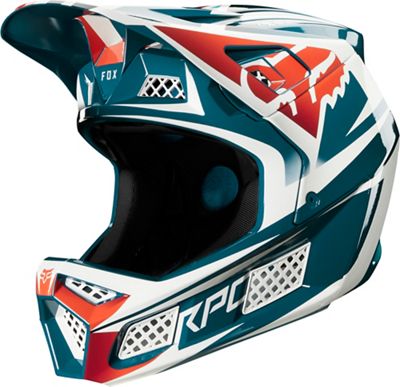 Casque Fox Racing Rampage Pro Beast (carbone) - Bleu